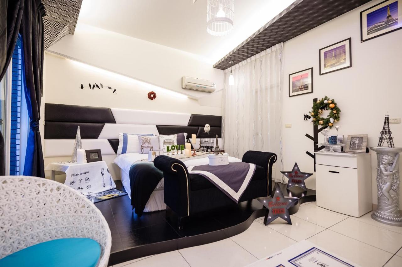 左岸villa 電動麻將k歌包棟主題派對 Luodong Exteriör bild