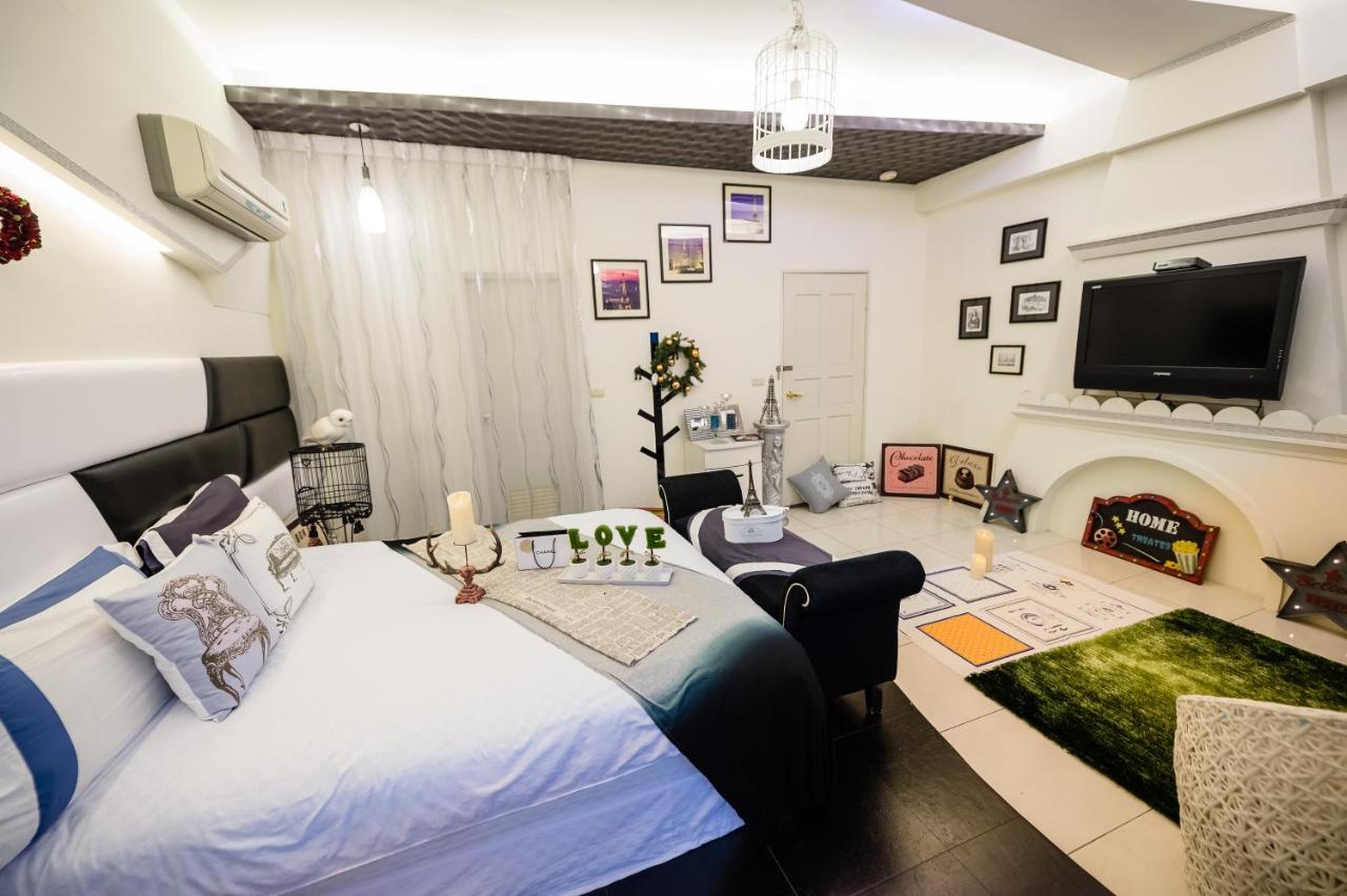 左岸villa 電動麻將k歌包棟主題派對 Luodong Exteriör bild