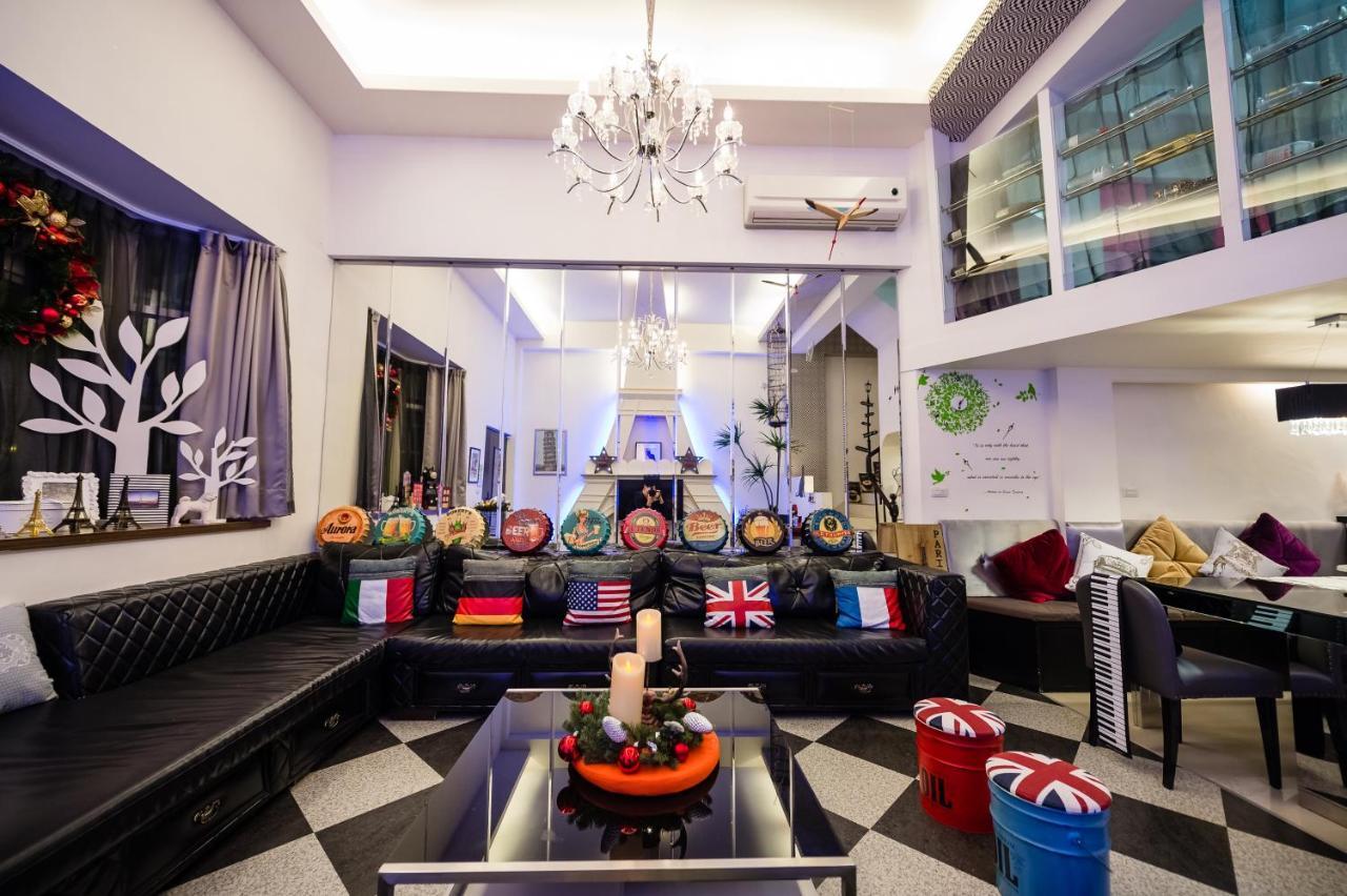 左岸villa 電動麻將k歌包棟主題派對 Luodong Exteriör bild