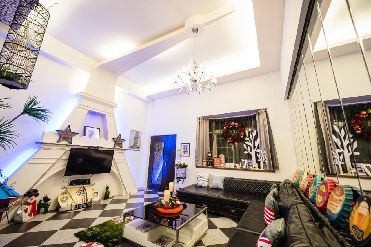 左岸villa 電動麻將k歌包棟主題派對 Luodong Exteriör bild