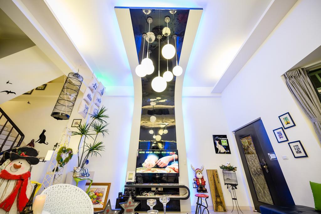 左岸villa 電動麻將k歌包棟主題派對 Luodong Exteriör bild