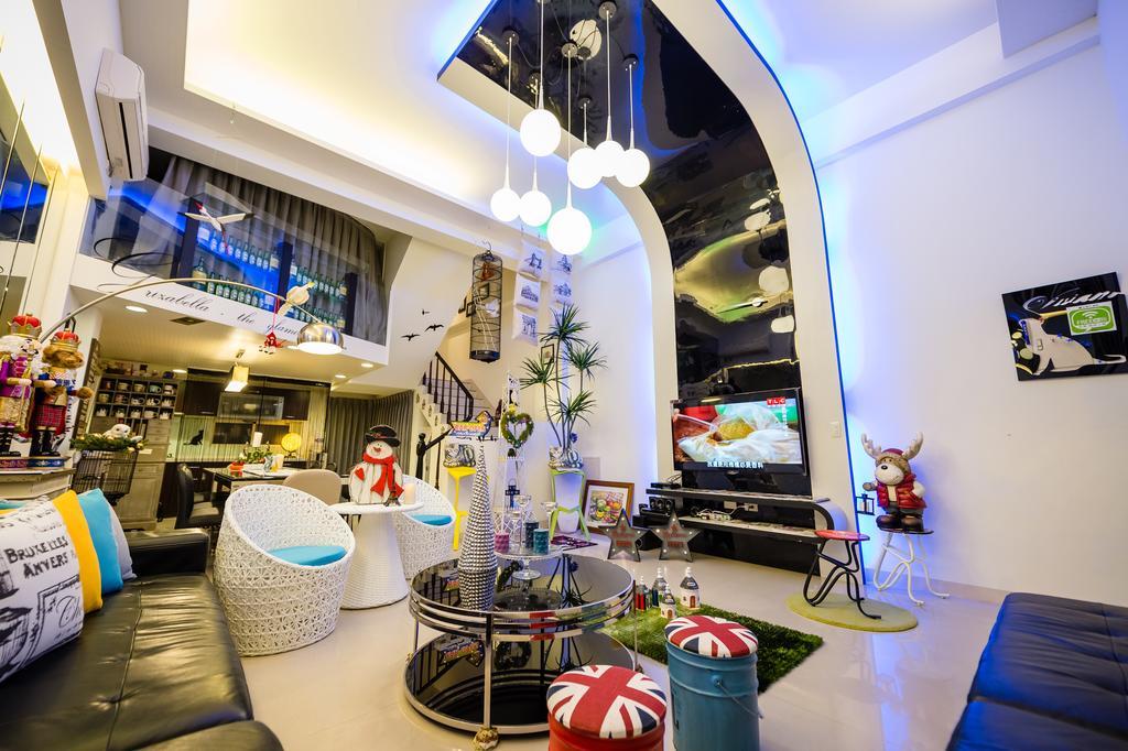 左岸villa 電動麻將k歌包棟主題派對 Luodong Exteriör bild