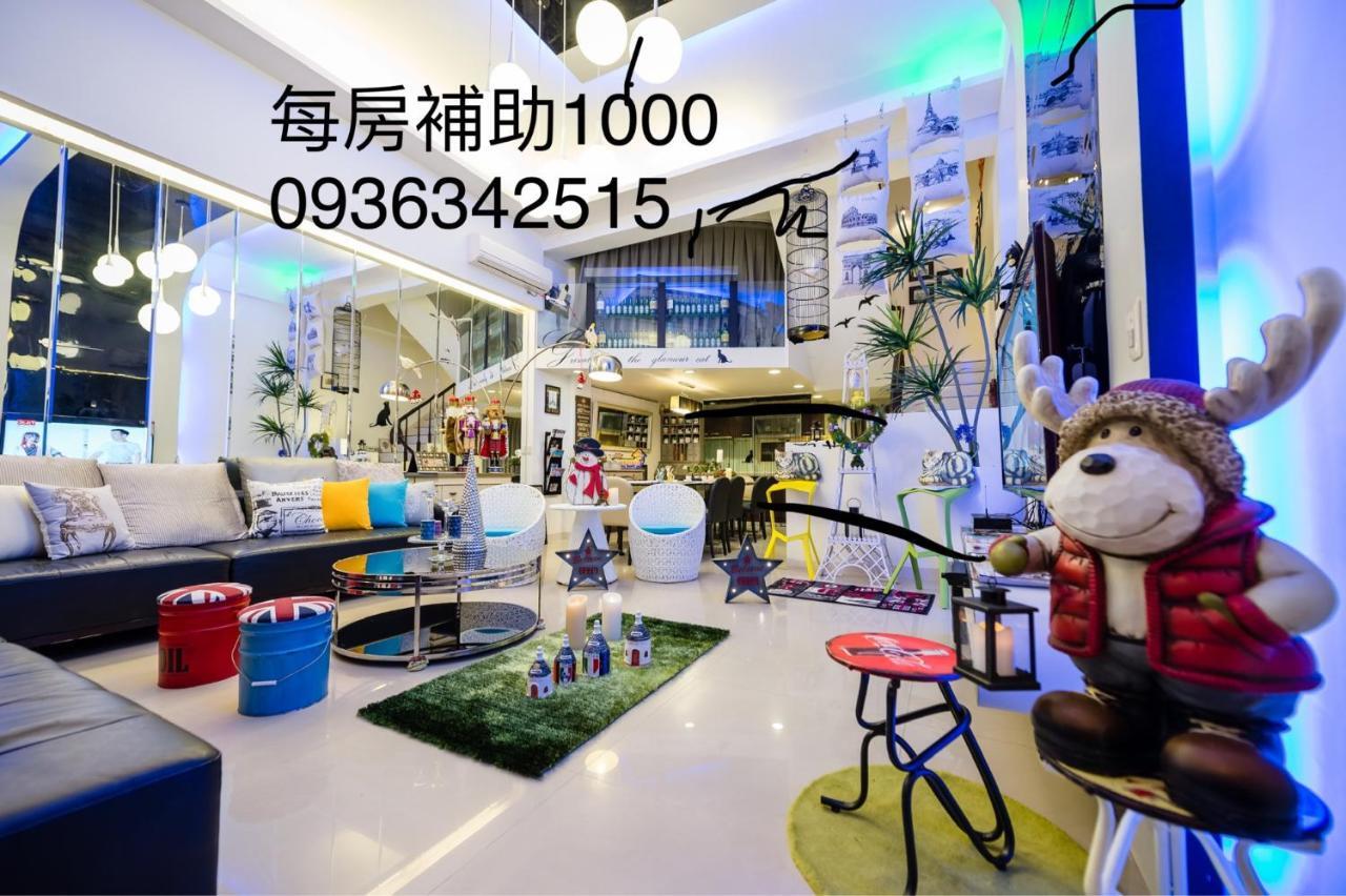 左岸villa 電動麻將k歌包棟主題派對 Luodong Exteriör bild